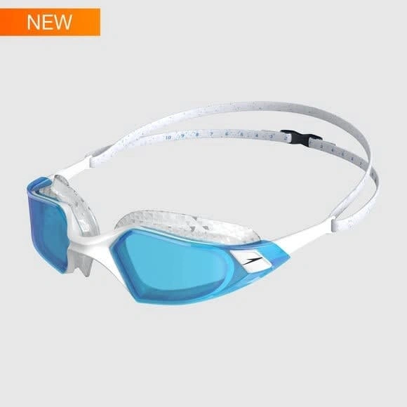 Speedo Aquapulse Pro Goggles-White / Blue-SR-1