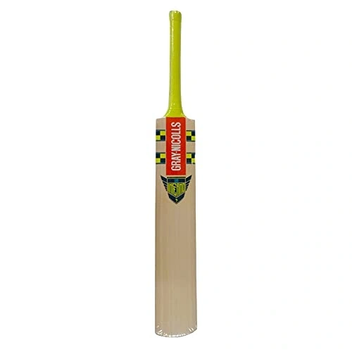 GRAY-NICOLLS INFERNO GN1 ENGLISH WILLOW CRICKET BAT: Handcrafted Bat with Grain Face and Painted Back for Beginners-4-4