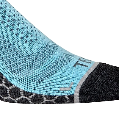 TEGO Drill Ankle Nylon-Coolmax Socks (1pair)-BLUE GREY-M-4