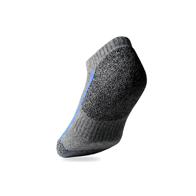 TEGO Men's No-Show Cotton Blend Socks (1 Pair)-GREY BLUE-L-4