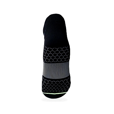 TEGO Drill Ankle Nylon-Coolmax Socks (1pair)-BLACK GREEN-L-2