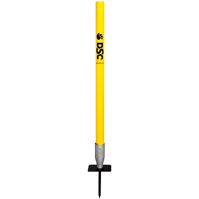 DSC Plastic Target Stumps with Metal Spring: Durable and Portable Cricket Training Aid for Bowling Practice-45779