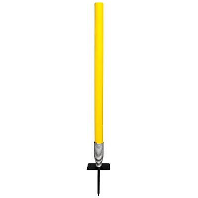 DSC Plastic Target Stumps with Metal Spring: Durable and Portable Cricket Training Aid for Bowling Practice-2