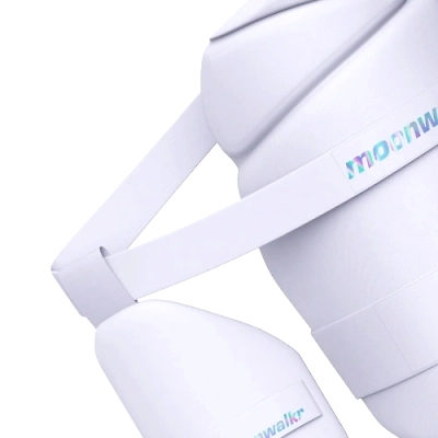 Moonwalkr 2.0 Cricket Batting Combo Thigh Guard Pad White-WHITE-S.BOYS-4