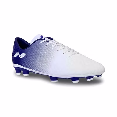 Nivia Oslar 2.0 Football Stud for Mens-WHITE/PURPLE-5-2