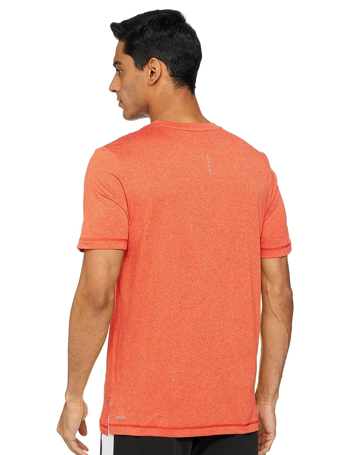 Puma Mens Run FAV Heather SS T-Shirt-XX-Cherry Tomato Heather-4