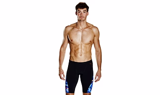 Speedo Male Swimwear Storm Wave Allover Digital V Panel Jammer
