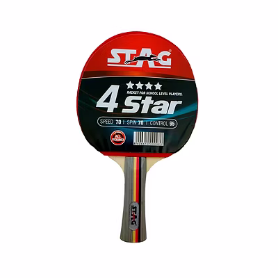 Stag 4 Star Table Tennis Bat-47781