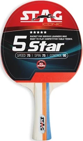 Stag 5 Star Table Tennis Bat-1