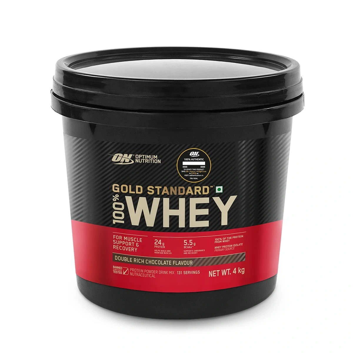 OPTIMUM Nutrition Gold Standard 100% Whey Protein Powder-DOUBLE RICH CHOCLATE-1