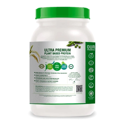 Pure Nutrition Naturals Vegan Protein Powder For Men And Women-CHOCOLATE-4