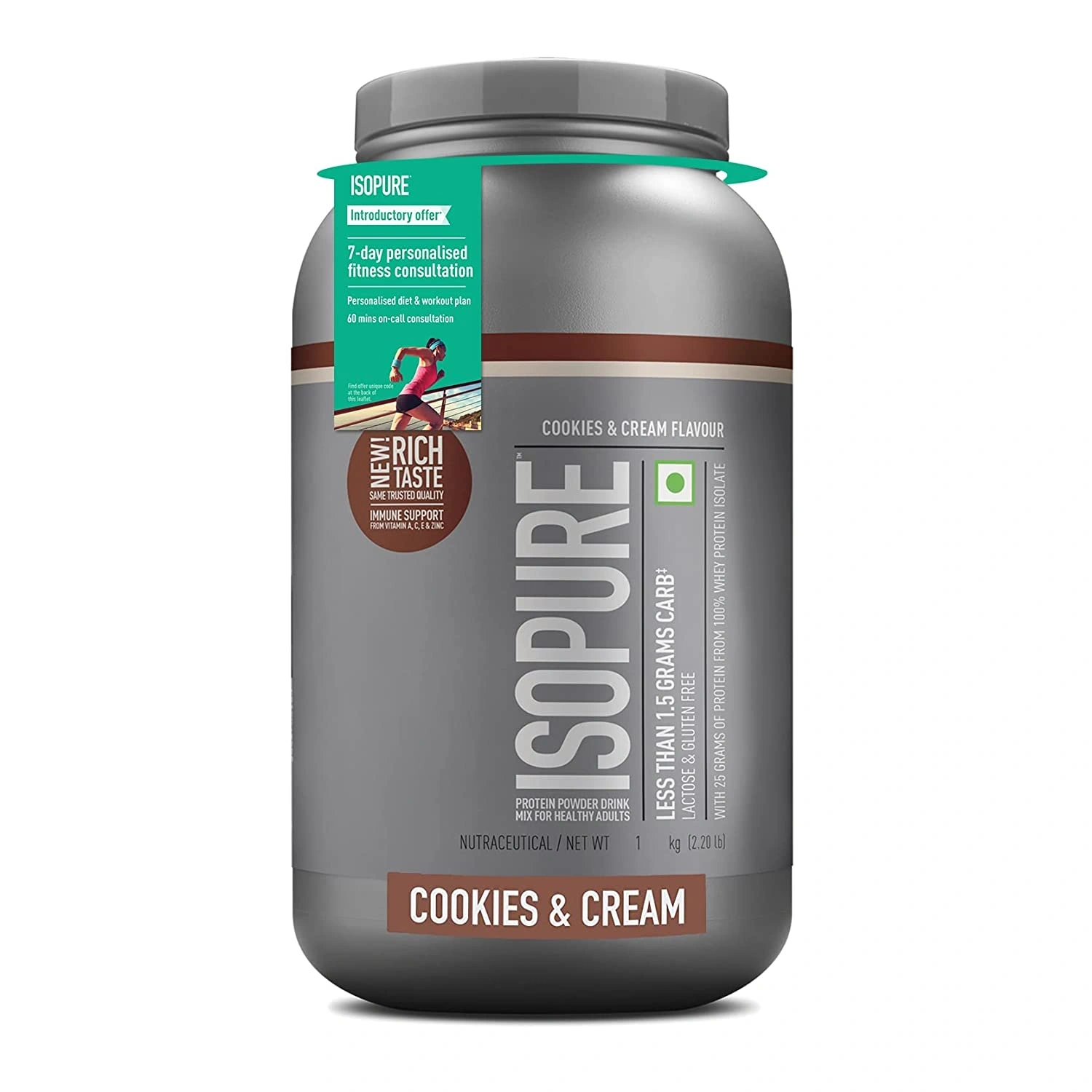 Nature's Best ISO PURE Whey Protein-COOKIE &amp; CREAM-1