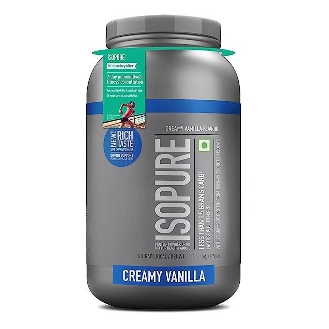 Nature's Best ISO PURE Whey Protein-CREAMY VANILLA-1