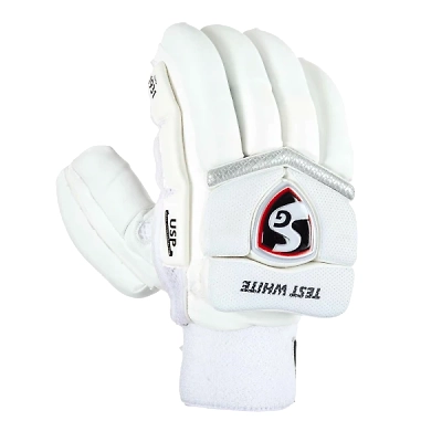 SG Test White with Premium Quality Batting Gloves-MENS-2