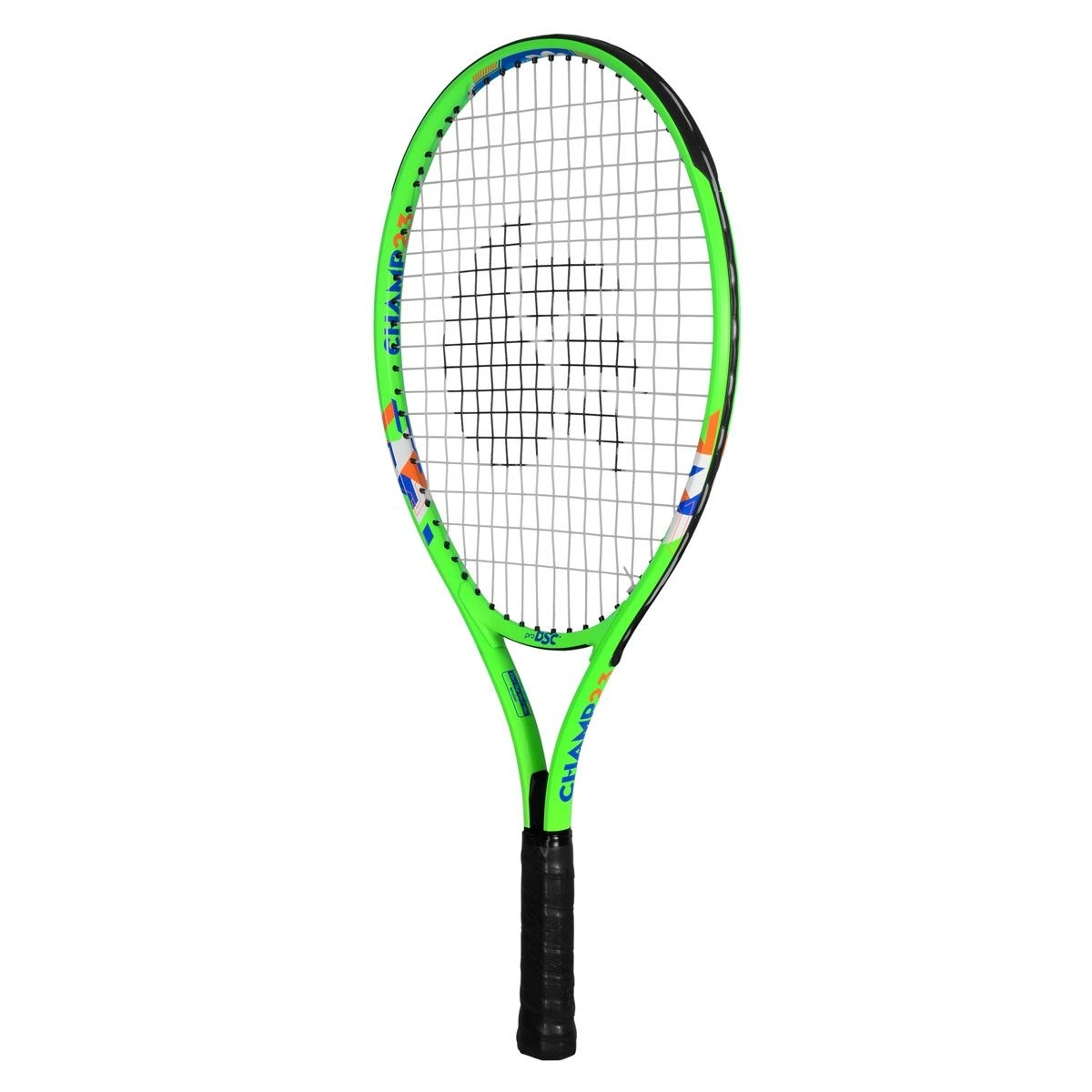 DSC Champ Aluminum Tennis Racquet: Lightweight, Durable, and Powerful Racquet for Beginners and Junior Players-GREEN-23-4