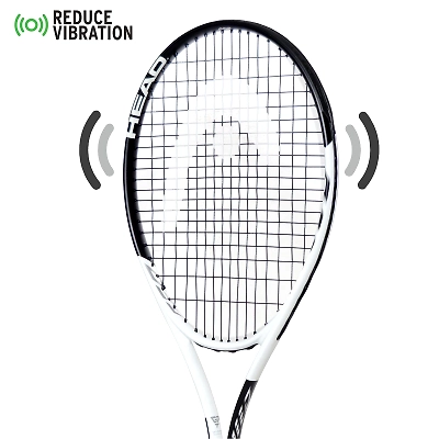 HEAD Composite Geo Speed Tennis Racket-BLACK/WHITE-2