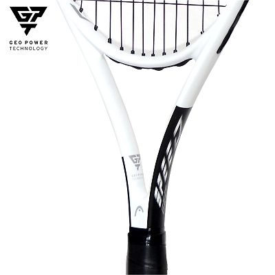 HEAD Composite Geo Speed Tennis Racket-BLACK/WHITE-4