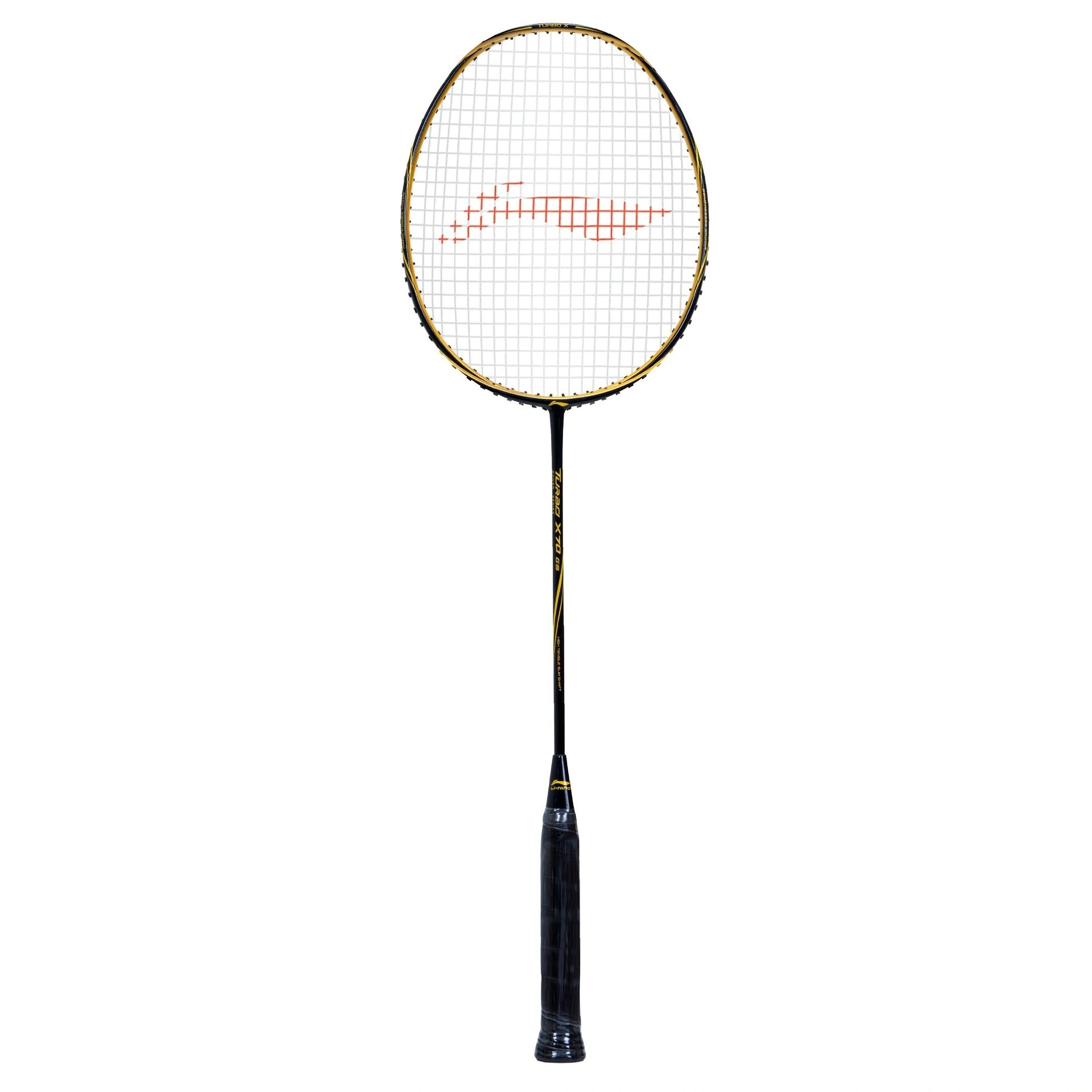 Li-Ning Turbo  X-70-G5 Strung Badminton Racquets-BLACK/GOLD-FS-1