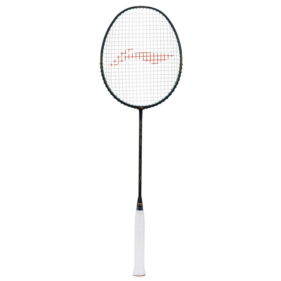 Li-Ning Wind Lite Stealth Carbon Fibre Badminton Racquets-77 G-BLACK-GREEN-GOLD-1