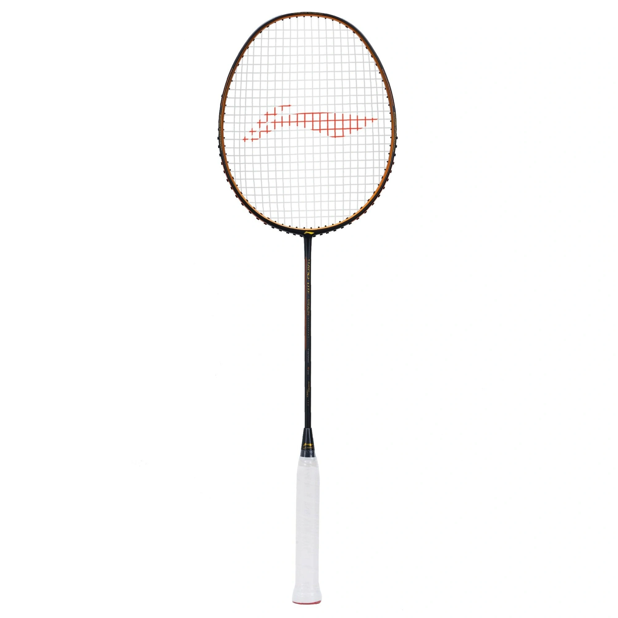 Li-Ning Wind Lite Stealth Carbon Fibre Badminton Racquets-CHARCOAL/COPPER-77 G-1