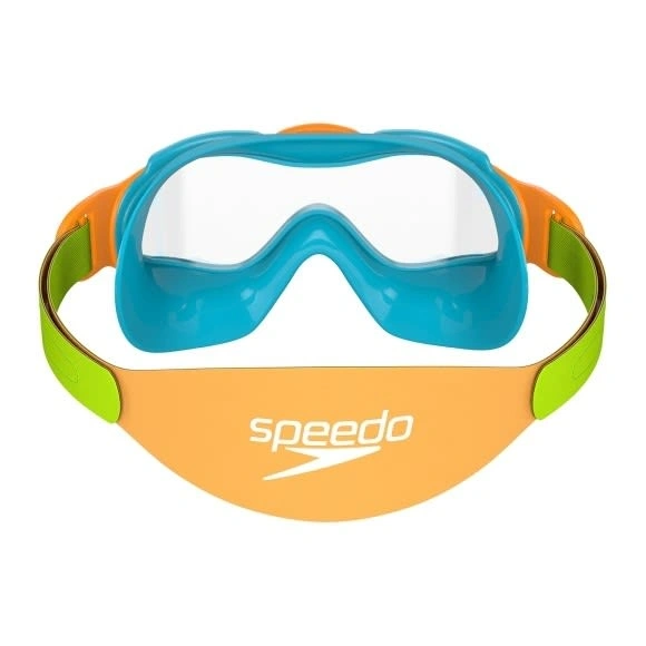 SPEEDO 80876314645 Sea Squad Mask Goggles-BLUE/GREEN-JR-4