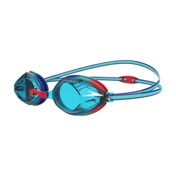 SPEEDO 811323G801 VengeanceSwim Goggles-BLUE/RED-JR-1