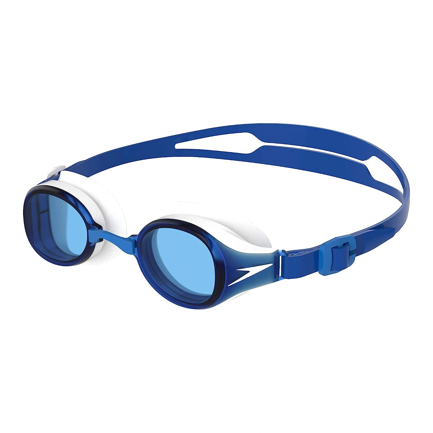 SPEEDO 812669D665 Hydropure Swim Goggles-BLUE/WHITE/BLUE-SR-1