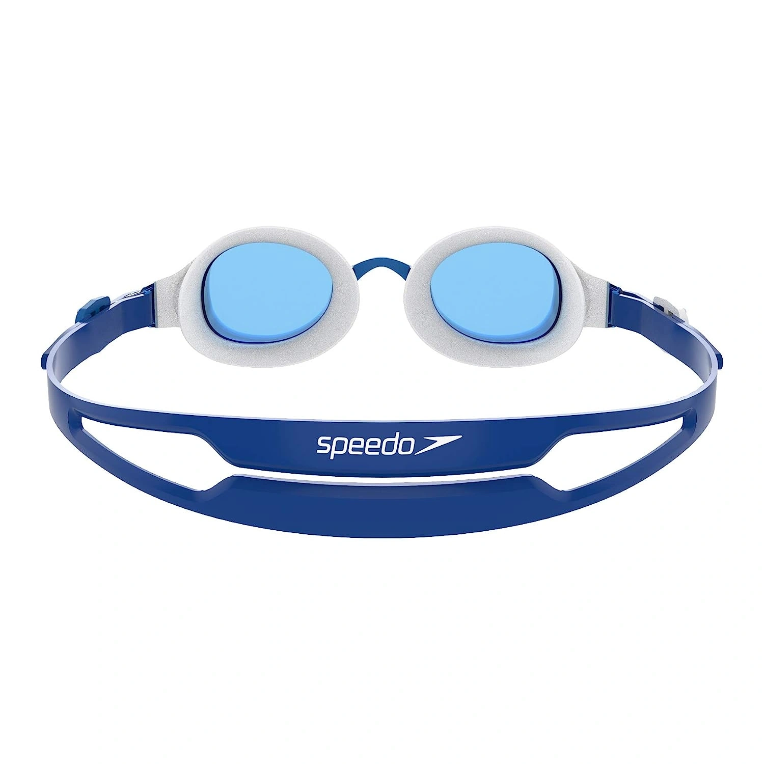 SPEEDO 812669D665 Hydropure Swim Goggles-BLUE/WHITE/BLUE-SR-4