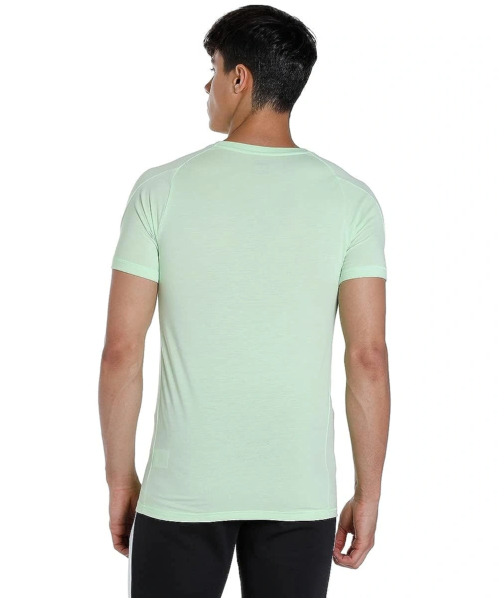 PUMA Evostripe Men's T-Shirt-S-Green-4