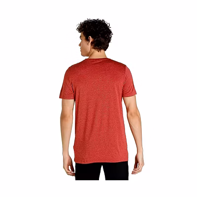 Puma Men's Solid Regular Fit T-Shirt-Red-S-2