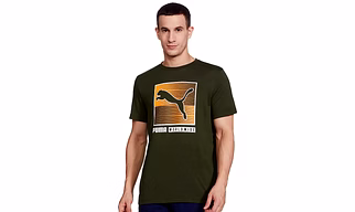 PUMA Graphic Men's Slim Fit T-Shirt