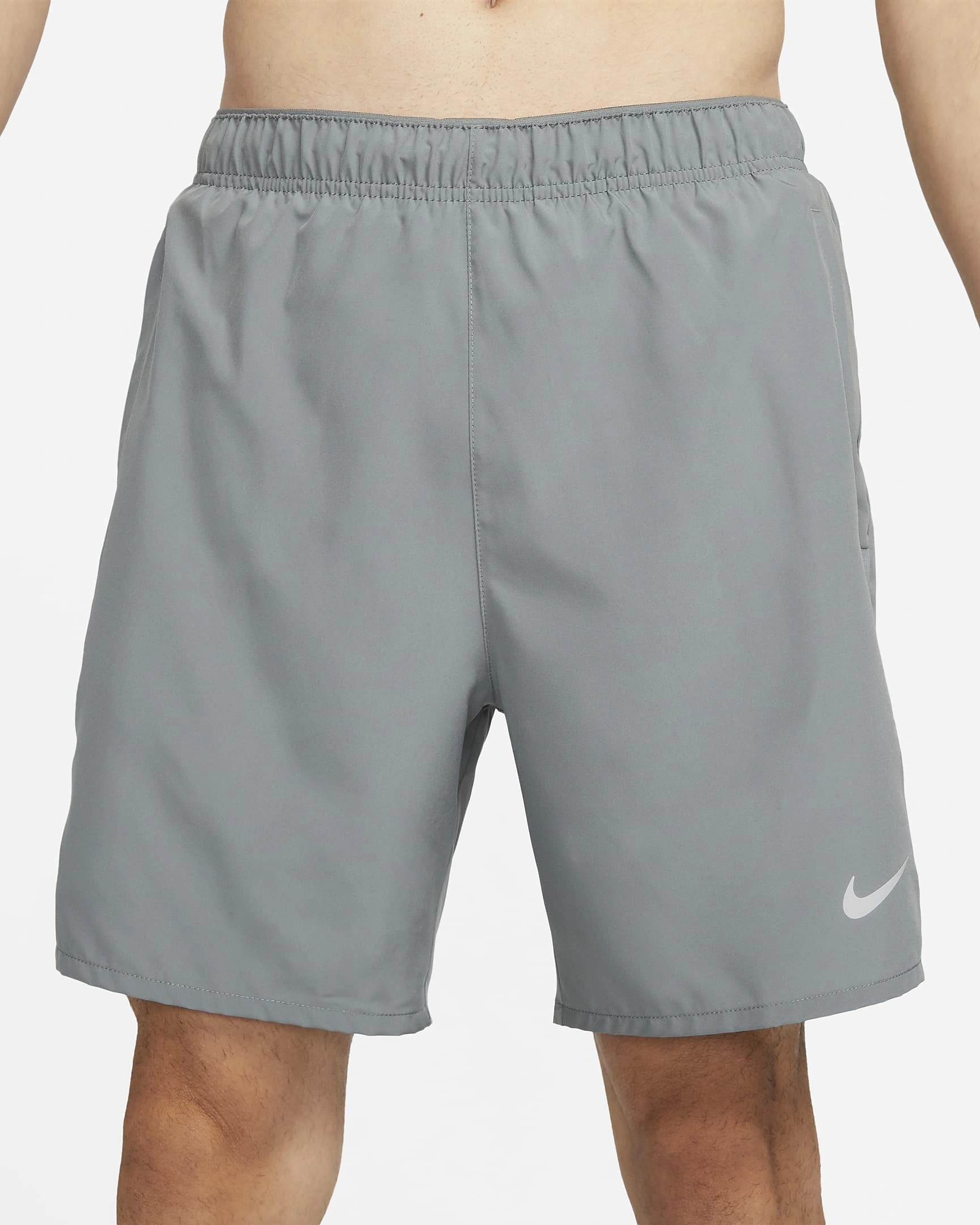 Nike Men Dri-Fit Challenger Brief-Lined Versatile 7&quot; Running Men'S Shorts-53855