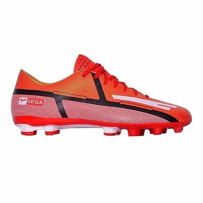 Sega Micro Football Shoes-RED BLACK-10-2
