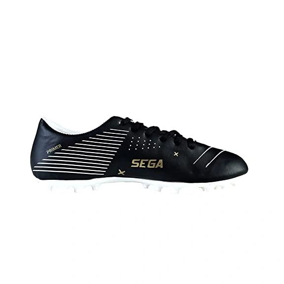 Sega Primer Men's Football Shoes-BLACK-5-4