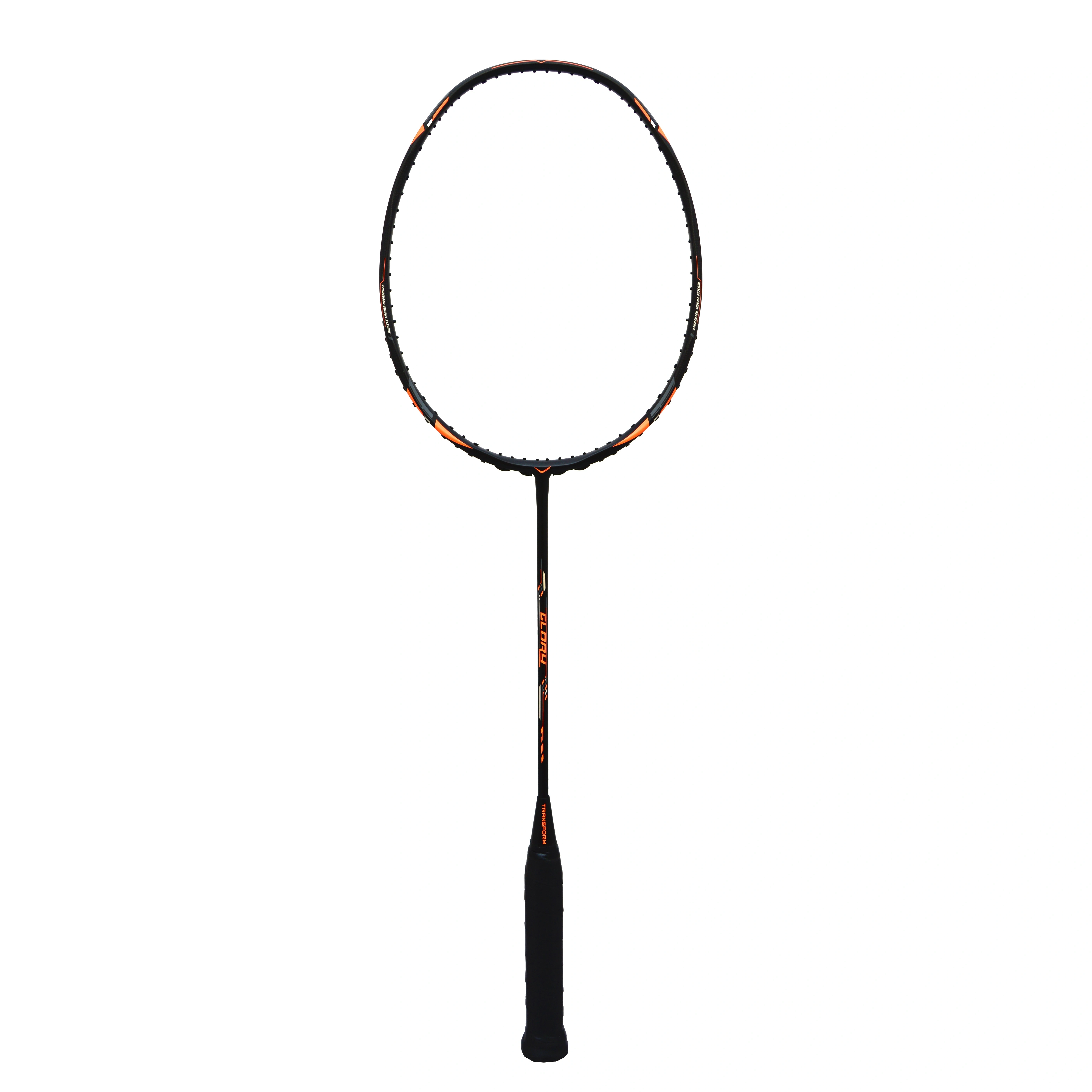 Transform Glory Badminton Racquet-BLACK-ORANGE-1