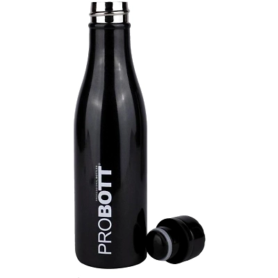 PROBOTT Vintage Vacuum Flask  Hot and Cold Water Bottle-BLACK-1000 ml-2