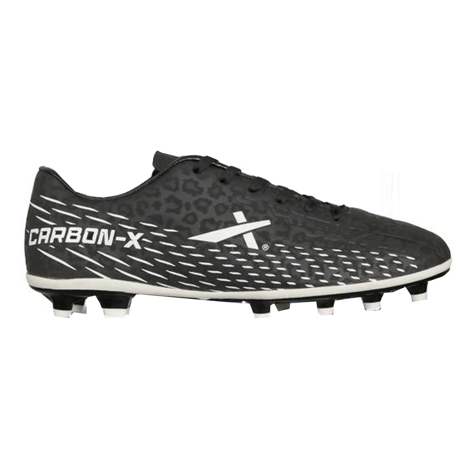 Vector X Carbon-X Football Stud-BLACK/WHITE-10-4