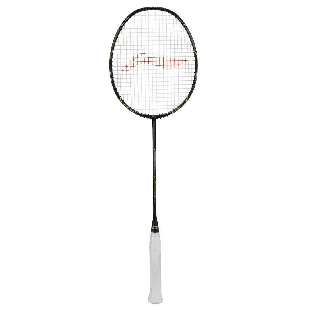 Li-Ning Windstorm Nano 74 Professional Badminton Racquet Unstrung-BLACK SILVER-FS-1