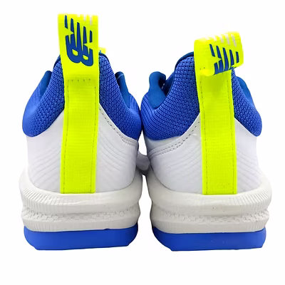 New Balance CK4030 W5 Spike Cricket Shoes-WHITE BLUE-7-4