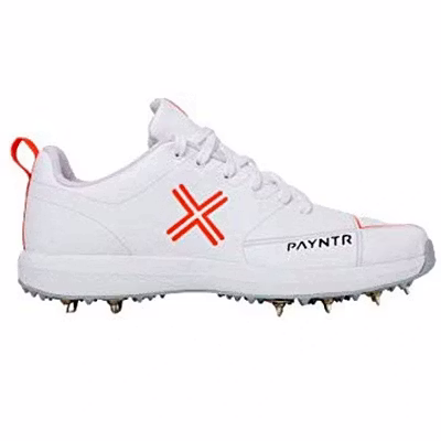 Payntrx Cricket Shoes-ALL WHITE-11-2