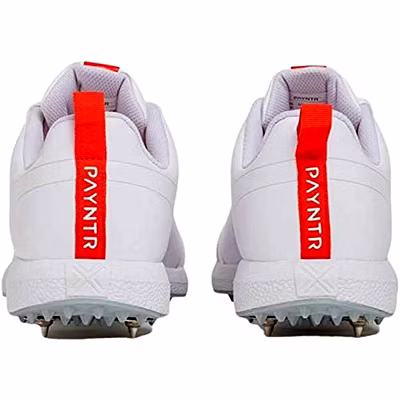 Payntrx Cricket Shoes-ALL WHITE-11-4