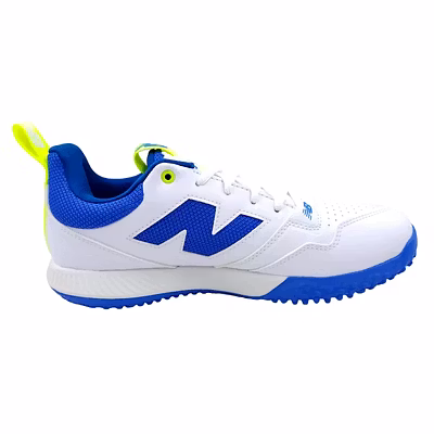 New Balance CK4020 R5 Stud Cricket Shoes-WHITE BLUE-10-2