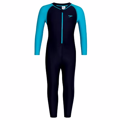 Speedo Color Block All in 1 Suit-52160