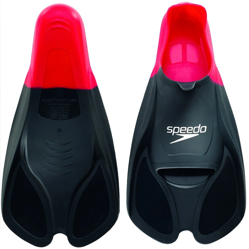 Speedo Unisex-Adult Biofuse Fin-RED/BLACK-SR-1