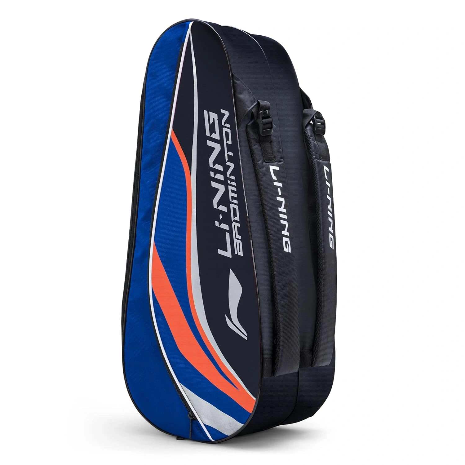 Li-Ning Panther Double Zipper Polyester Badminton Kit Bag-ROYAL BLUE-1