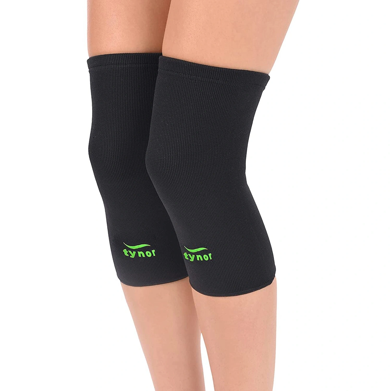 TYNOR Knee Cap Air, Pack of 2 Knee Support-GREEN-M-1