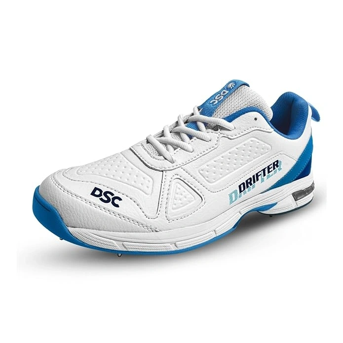 DSC Drifter Cricket Shoes for Men: Durable, High-Performance Cricket Shoes with Ventilation and Ankle Support-53386