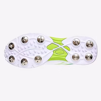Kookaburra Pro 2.0 Spike Cricket Shoes -WHITE/LIME-10-4