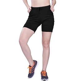 KONEX LAASA Solid Running, Gym, Yoga & Cycling Shorts