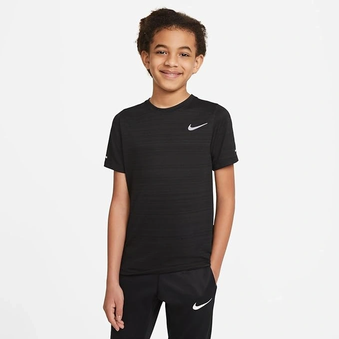 Nike Unisex Kids' Dri-FIT Miler T-Shirt - Breathable and Quick-Drying for Young Athletes-53826